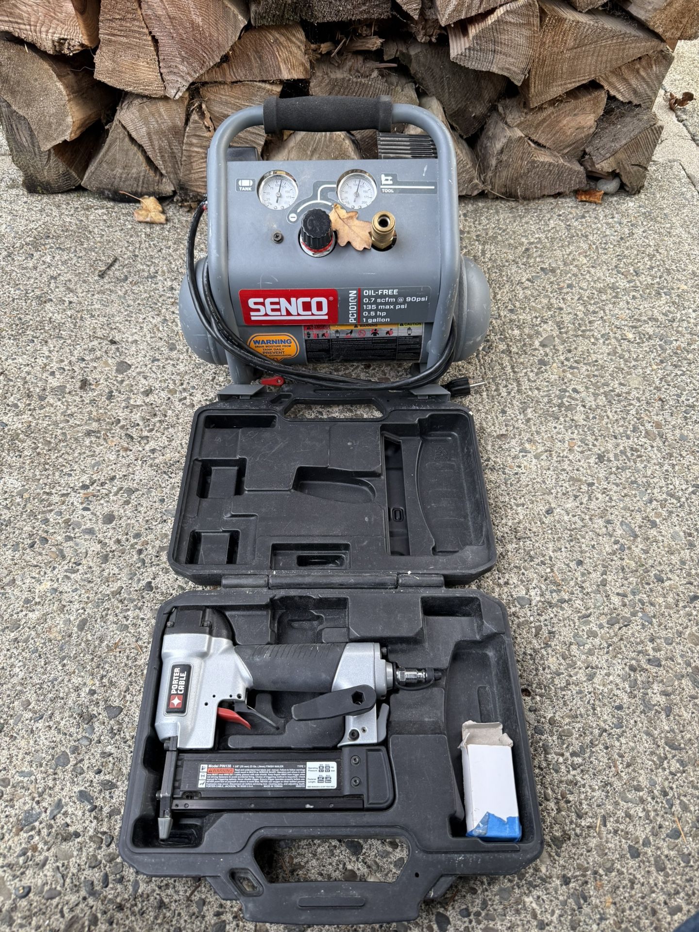 Compressor And Pin Nailer