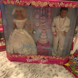 Barbie and ken wedding fantasy Gift set new in box