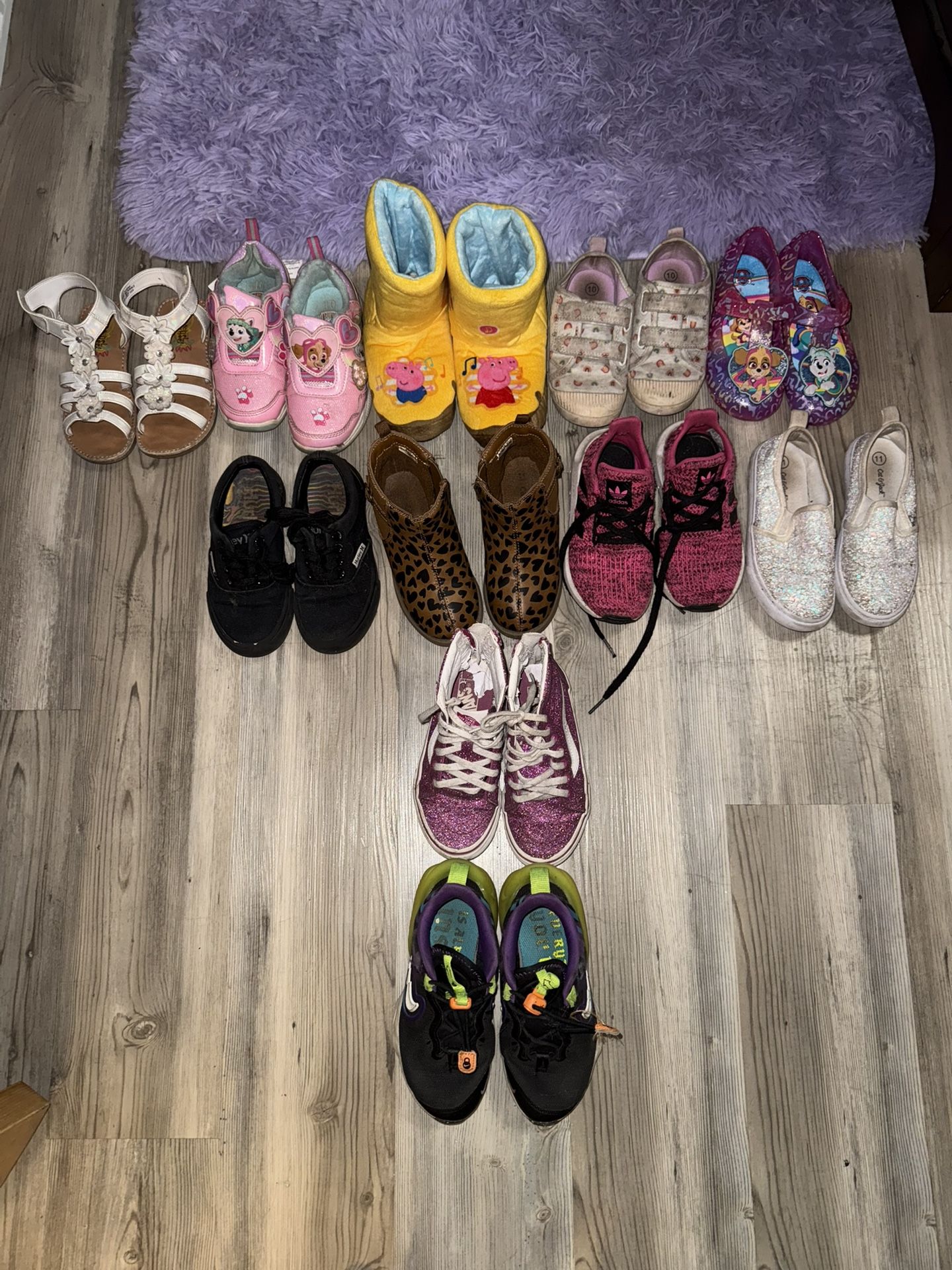 Toddler Girl Shoe Lot $50firm
