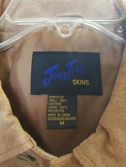 Woman's med 100% Leather jacket