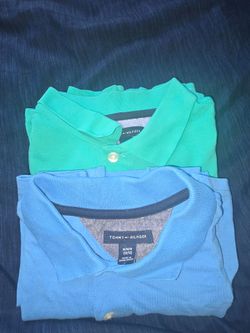 Boy's 10/12 short sleeve polo tops like new