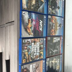 10 PS4 Games And PS4 Back Button Attachment for Control 