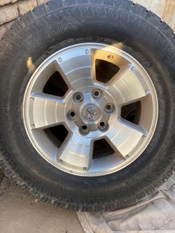 Toyota wheels and tires