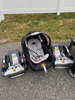 Chicco Bravo TRIO TRAVEL SYSTEM STROLLER Set