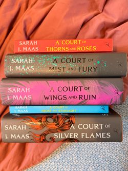 Sarah J. Maas ACOTAR Complete Series (Mixed Hardcover/Paperback) – Excellent Condition
