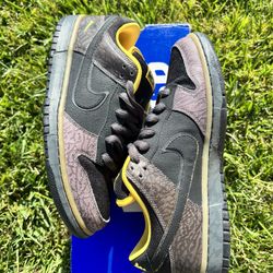 Nike SB Dunk Low 8.5 M Yellow Curb $200