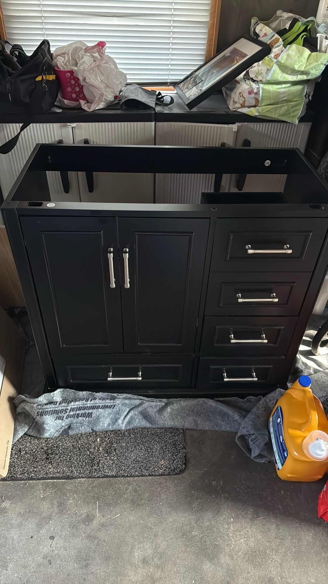 Bathroom Vanity With No Sink Top