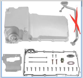 LS Aluminum Swap Retrofit Oil Pan Kit