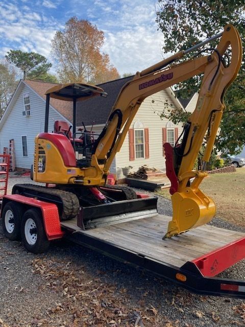 π Unbeatable Combo Deal! 2012 Komatsu Mini Excavator with Custom Paint + 20ft Eazy Haul Trailer π