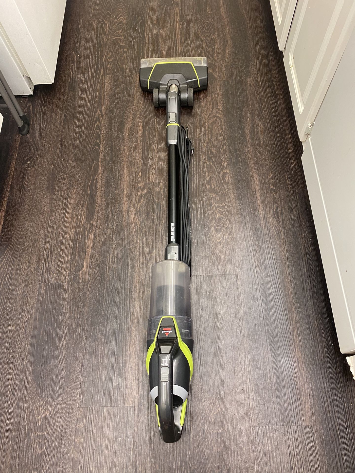 BISSELL Pet Hair Eraser Slim Corded Vacuum Cleaner, Lightweight Stick Vac for Pets, Tangle-Free Brush Roll, Powerful Suction, Model 3875