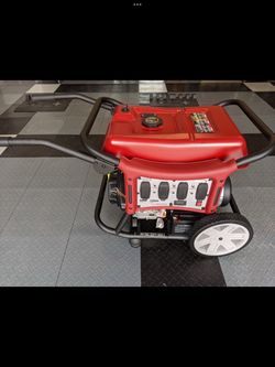 Powermate Portable Generator New 10,000 watt surge New with electric push button start