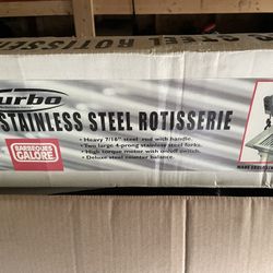 Stainless  Steel  Rotisserie With Motor