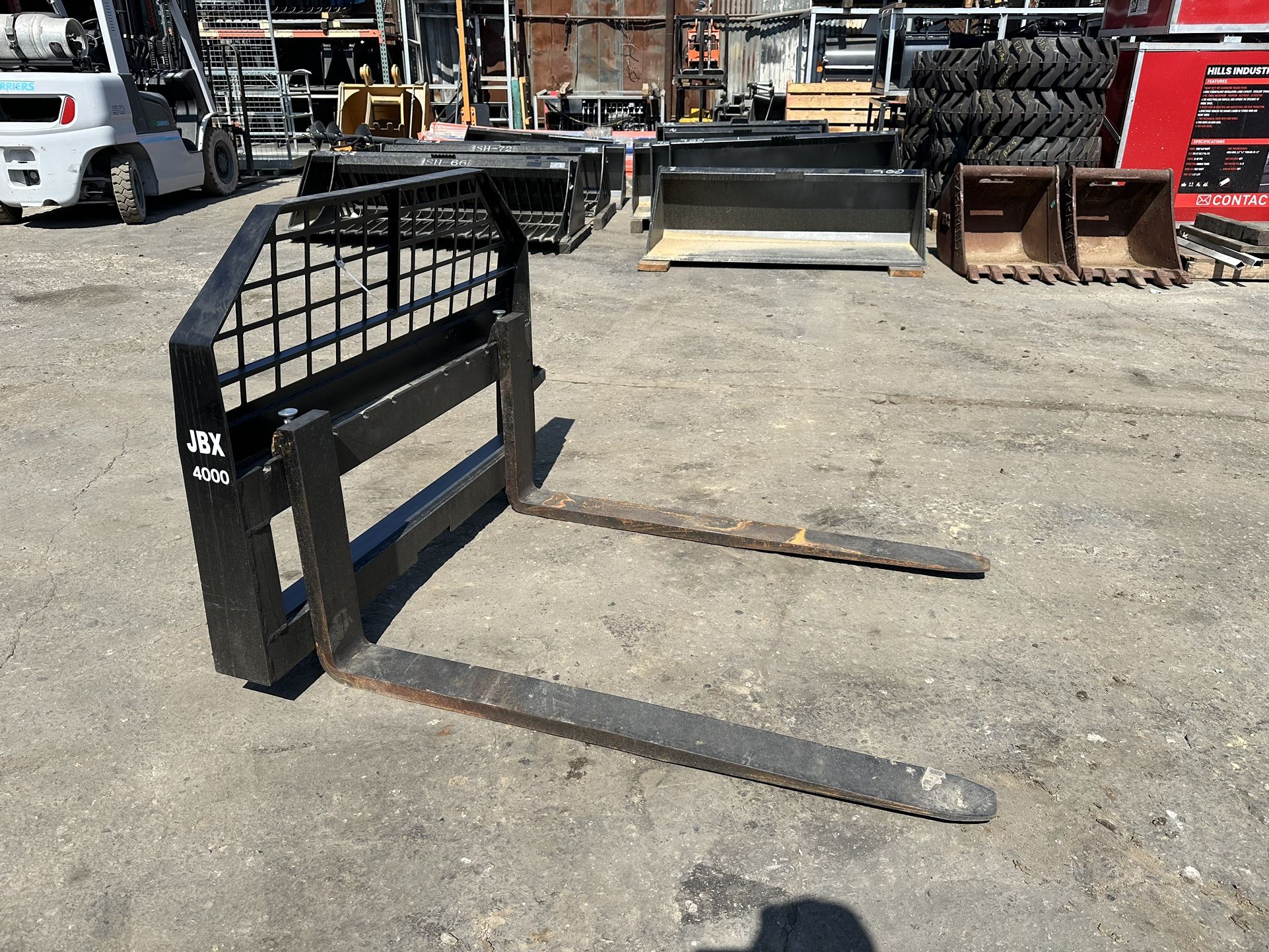 Skid Steer Fork Attachment