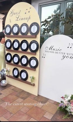 Wedding seating chart board  (two)