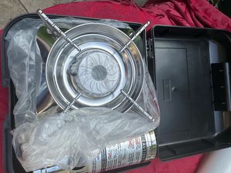 New camping stove with extra cane