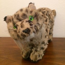 Vintage 1978 ‘Pillow Pets’ Stuffed Bobcat