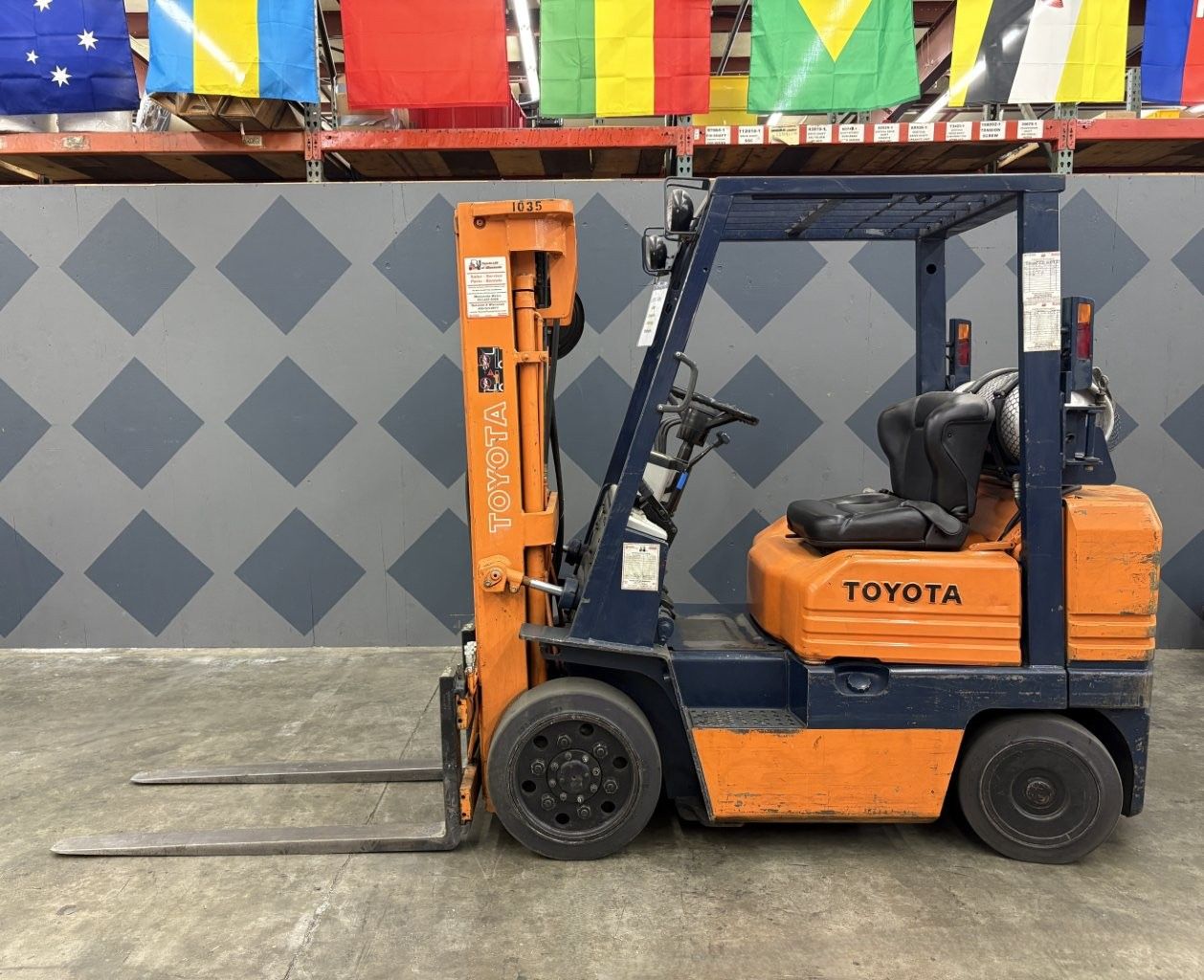 1998 Toyota Propane Forklift 
