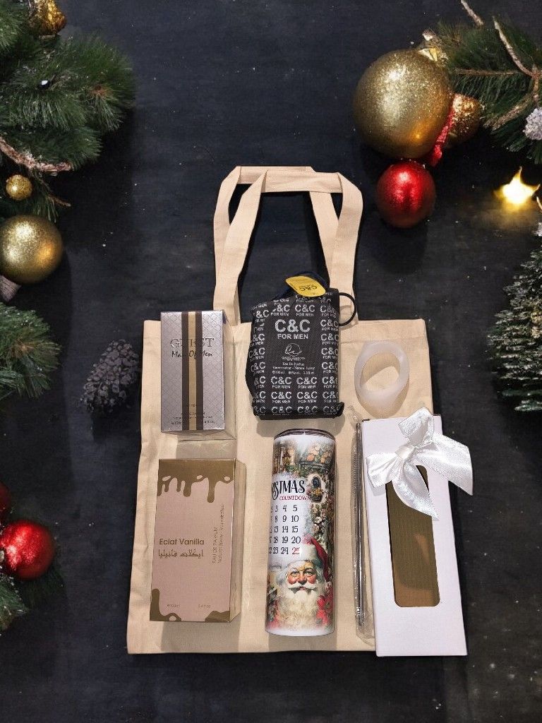 Santa Christmas Calendar Tumblr Gift Set