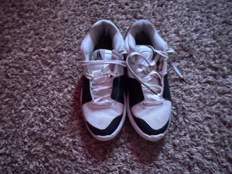 Nike Air Ja 1 Low white & black trainers