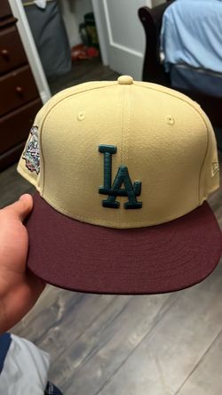 dodgers fitted hat