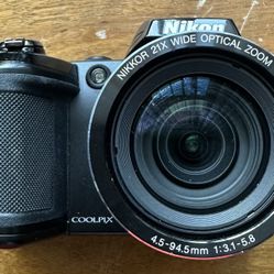 Nikon Coolpix L120 14.1MP 21x Wide Optical Zoom 921 K-Dot LCD Digital Camera