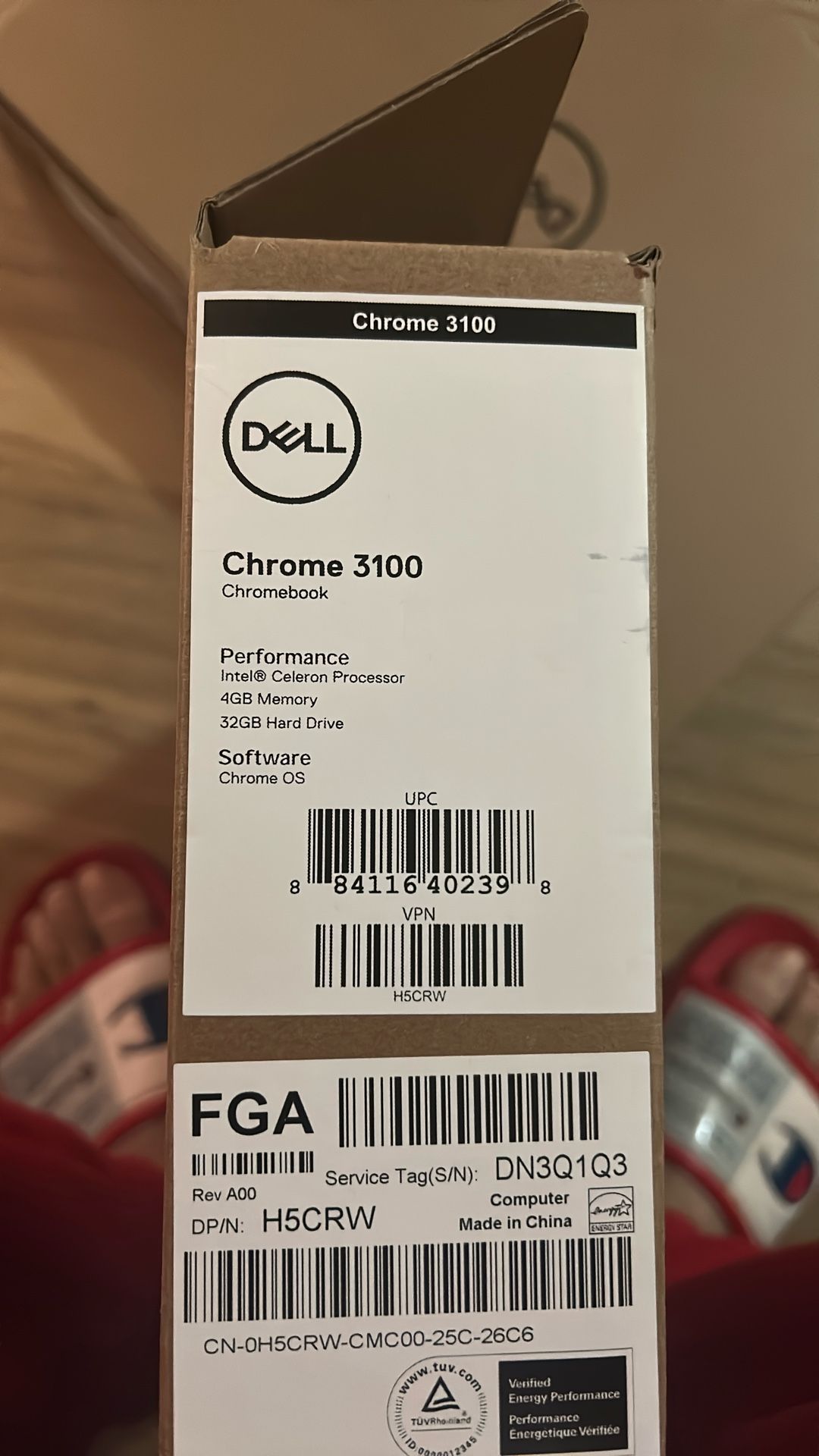 Google Chromebook 3100