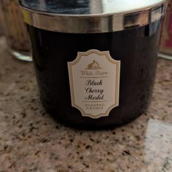  Black Cherry Merlot  3 Wick Scented Candles