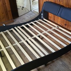 Queen Smart Bed Frame And 2 Piece Living Room Set $300