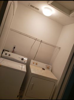 Kenmore Washer mdl# 110.5072011 and Dryer for $75 washer works tub just needs to be replaced