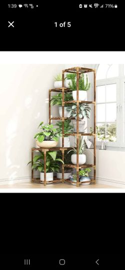Brand new ✨️ in box 📦 Corner Multi-Level Plant Stand 🪴🌿🌾🪻🌻🌱⚘️