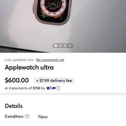 EXCLUSIVE APPLE WATCH ULTRA BRAND NEW
