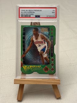 Allen Iverson Rookie Skybox PSA 7