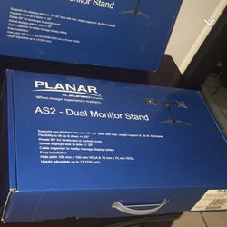 New Dual Monitor Stand.  I Paid $90