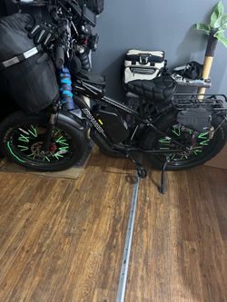E-bike 9000watts Dual motor 46 mph