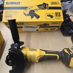 
DEWALT
20V MAX Cordless Brushless 4-1/2 in. Angle Grinder with Paddle Switch (Tool Only)