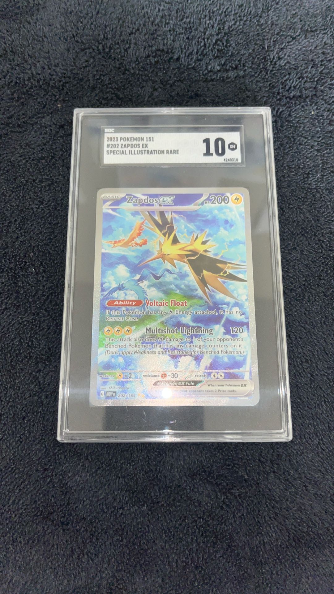 Pokémon Zapdos 202