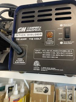 Campbell Hausted Stick Welder