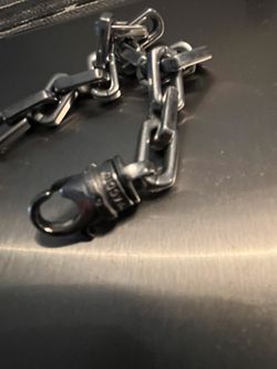 Heavy stainless steel bracelet BRACCIO