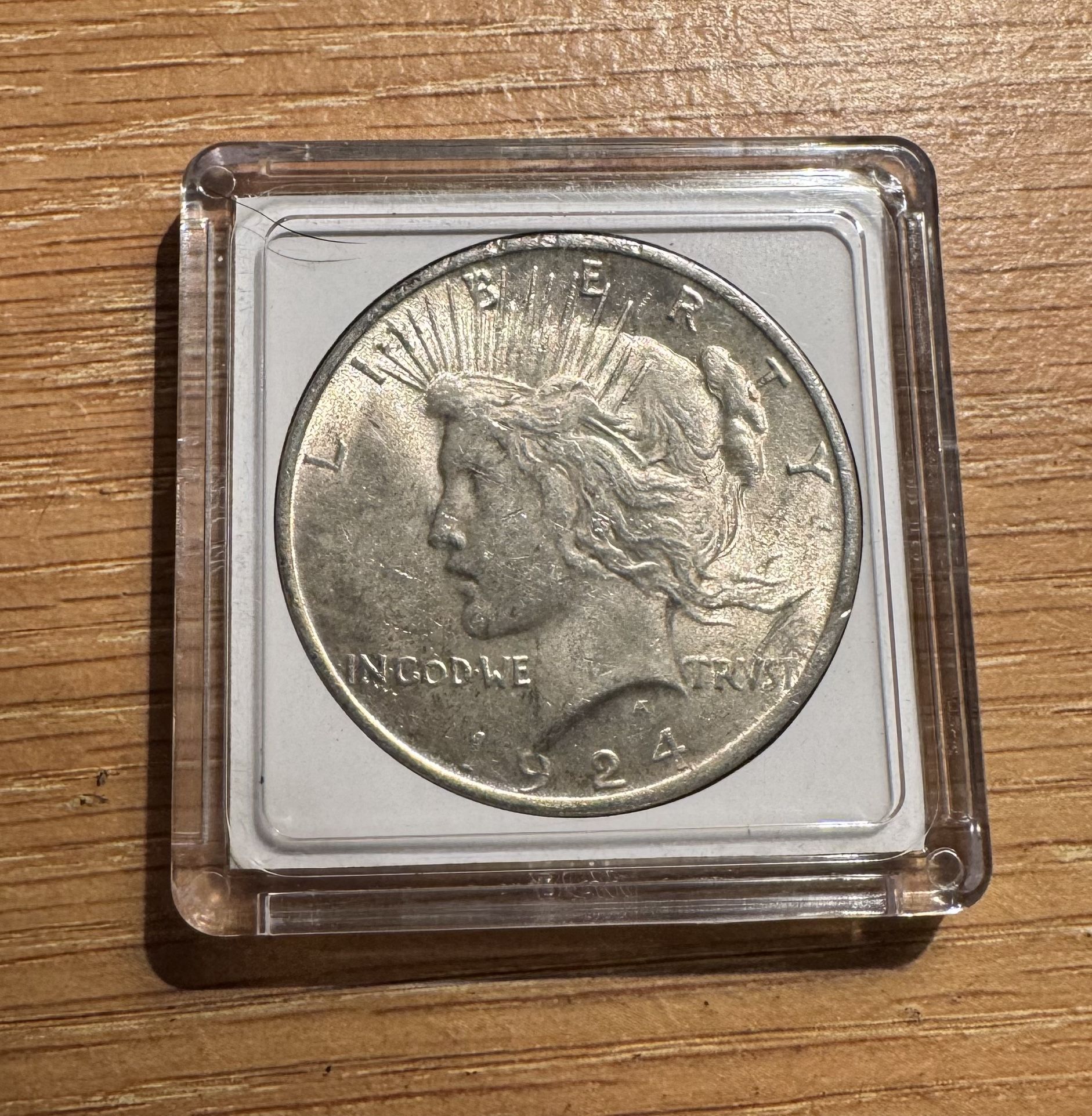 1924 Peace Silver Dollar