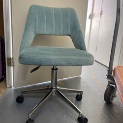 Desk Velvet Vanity Chair