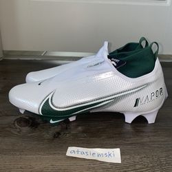 Nike Vapor Edge Pro 360 P Football Cleats White Green Mens Size 11 CV6345-103