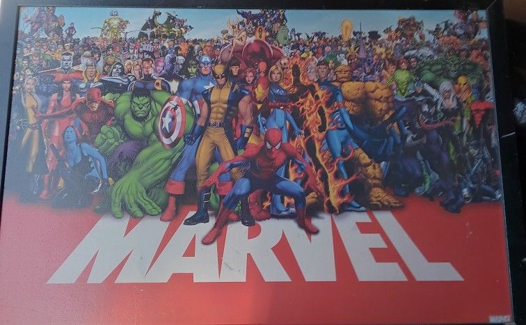 Marvel Comic Wall Art