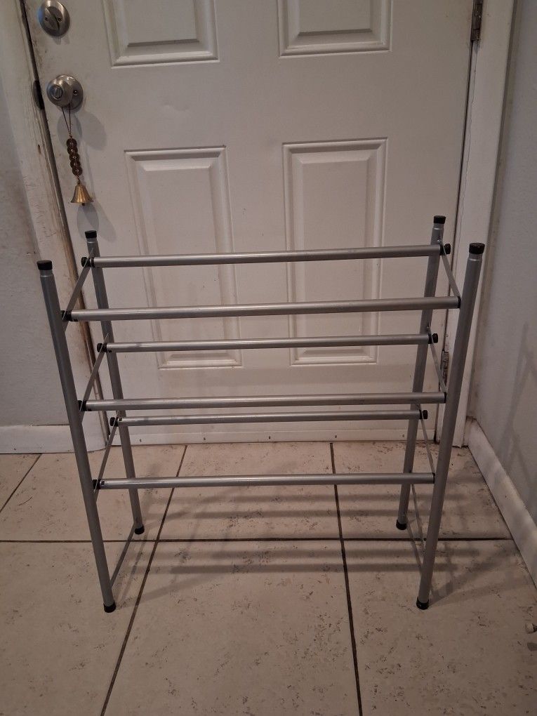 Metal Shoe Rack Adjustable