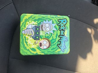 Rick and Morty Metal Tin Box