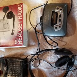 Transistor Radio/AM-FM Cassette player 