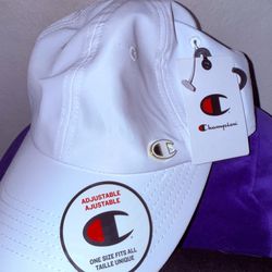 White Champion Hat