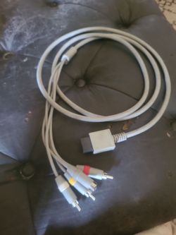 6ft  S-AV TV audio video RCAa composite adapter cable cord for Nintendo Wii /Wii U