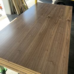 Pre-finished Walnut panels