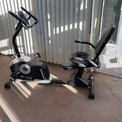 Recumbent exercise bike