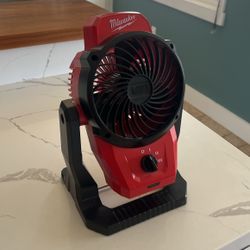 M12 12-Volt Lithium-Ion Cordless Jobsite Fan
